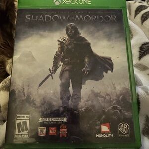 Microsoft Xbox One Shadow of Mordor Green Video Game